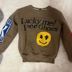 Lucky Me I See Ghosts Kanye West Crewneck